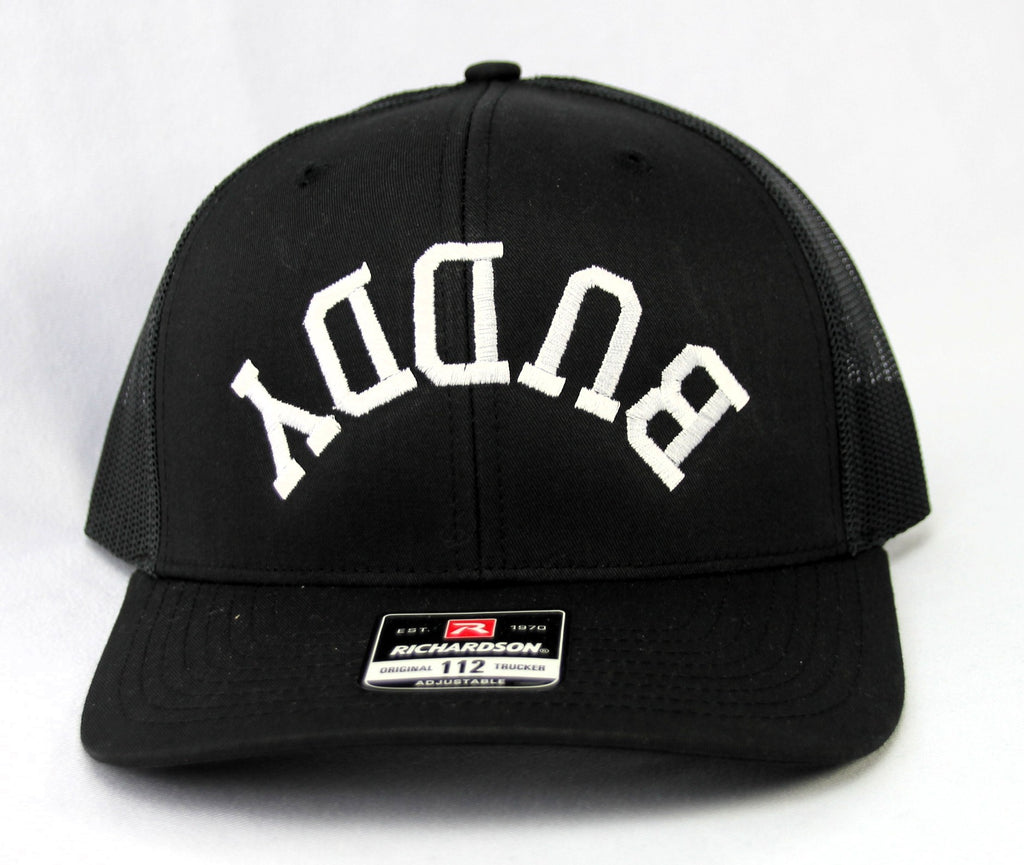 Puck Buddy "BUDDY" Snapback Hat – Black