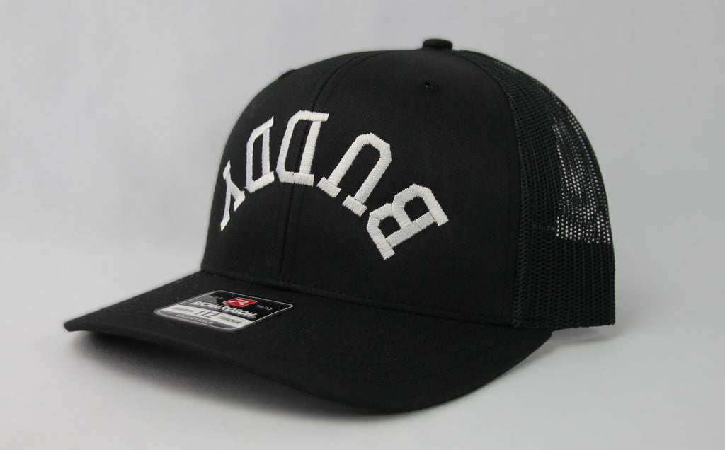 Puck Buddy "BUDDY" Snapback Hat – Black